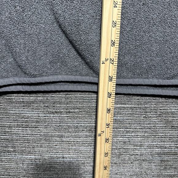 Fjall Raven Men's L Gray 1/4 Snap Button Ovik Fleece Sweater 81469 - Picture 8 of 15